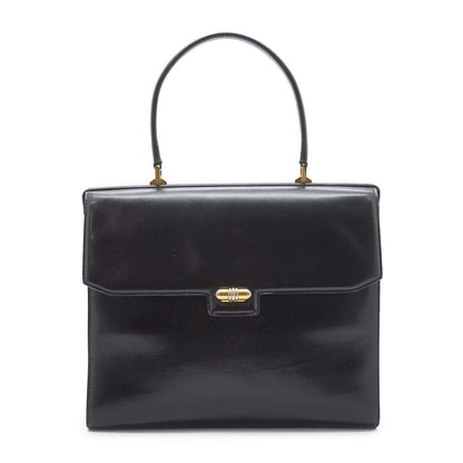 Vintage Square Box Top Handle Bag