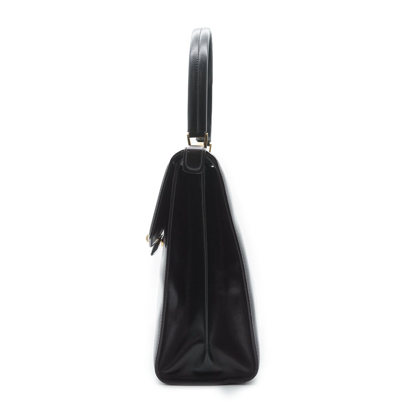 Vintage Square Box Top Handle Bag