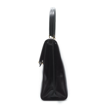 Vintage Square Box Top Handle Bag