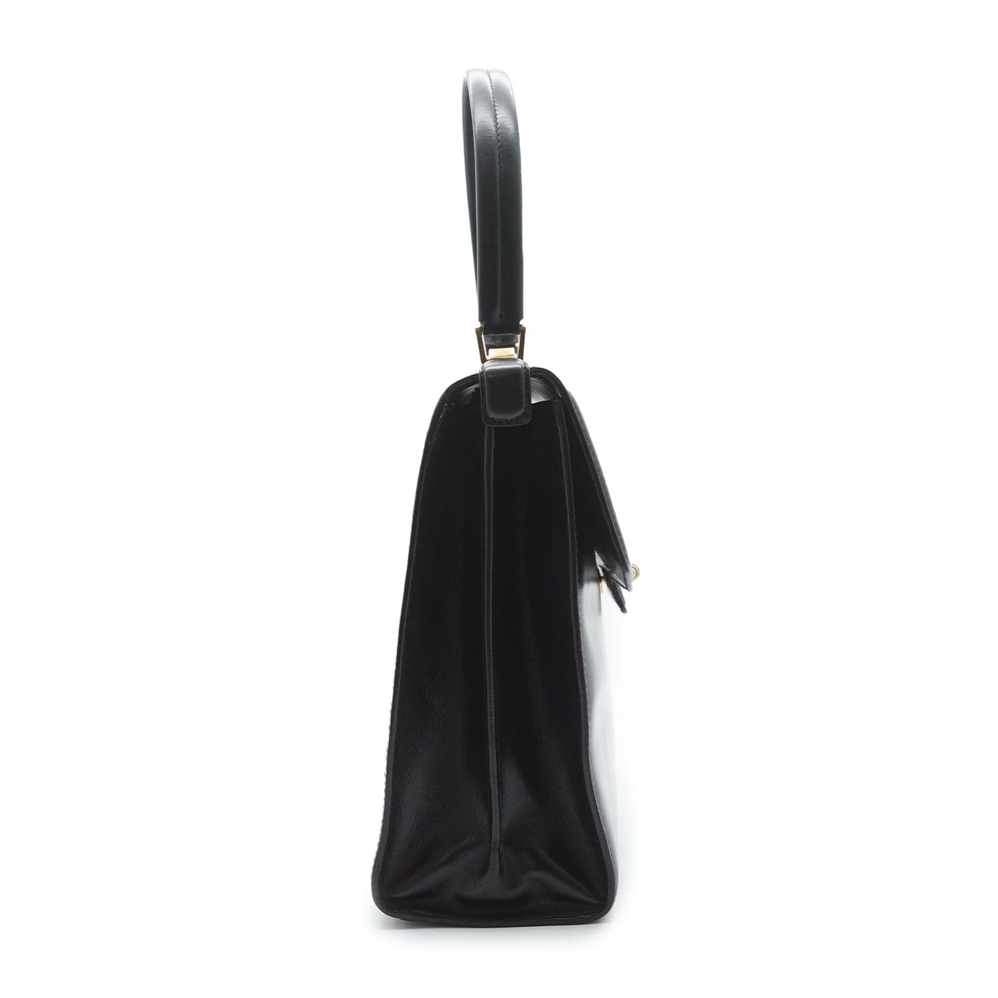Vintage Square Box Top Handle Bag