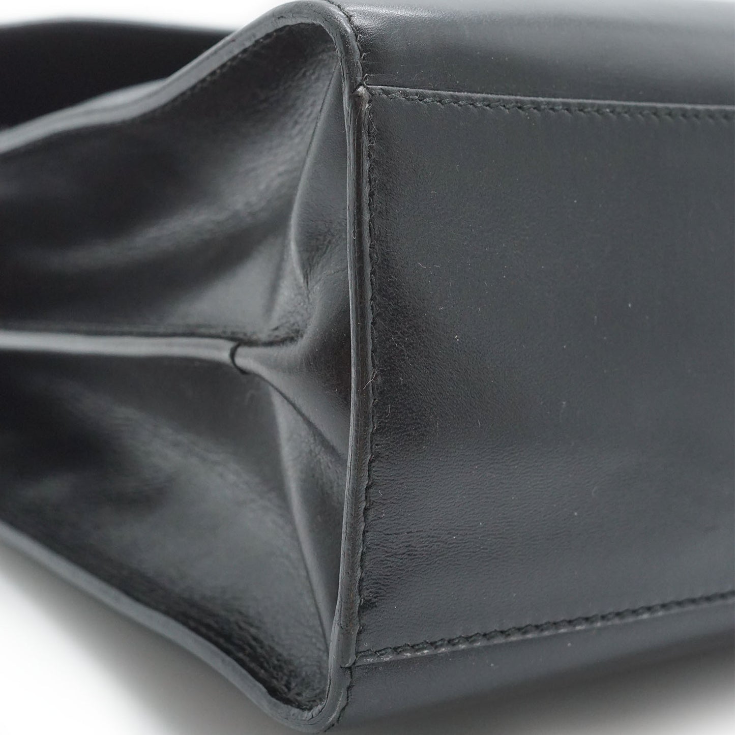 Vintage Square Box Top Handle Bag