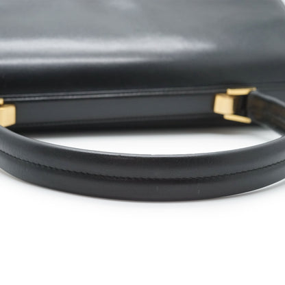 Vintage Square Box Top Handle Bag