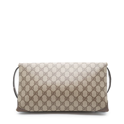 Vintage GG Supreme Coated Canvas Ophidia Flap Shoulder Bag