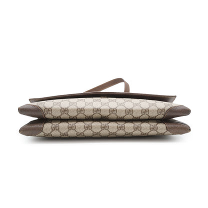 Vintage GG Supreme Coated Canvas Ophidia Flap Shoulder Bag