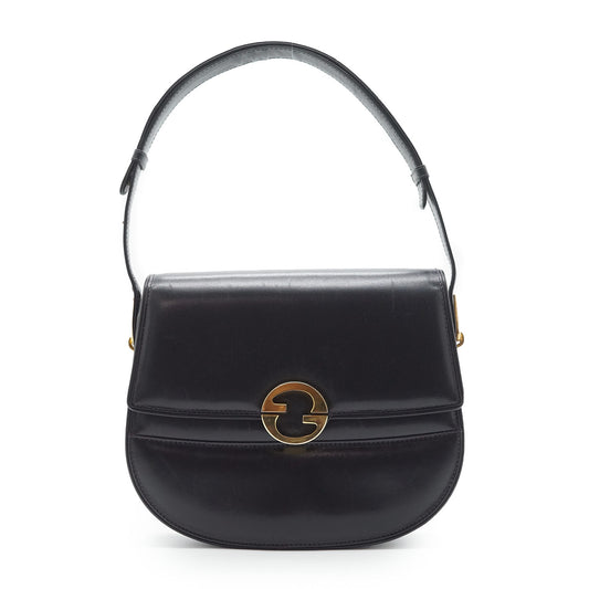 Vintage GG Clasp Shoulder Bag