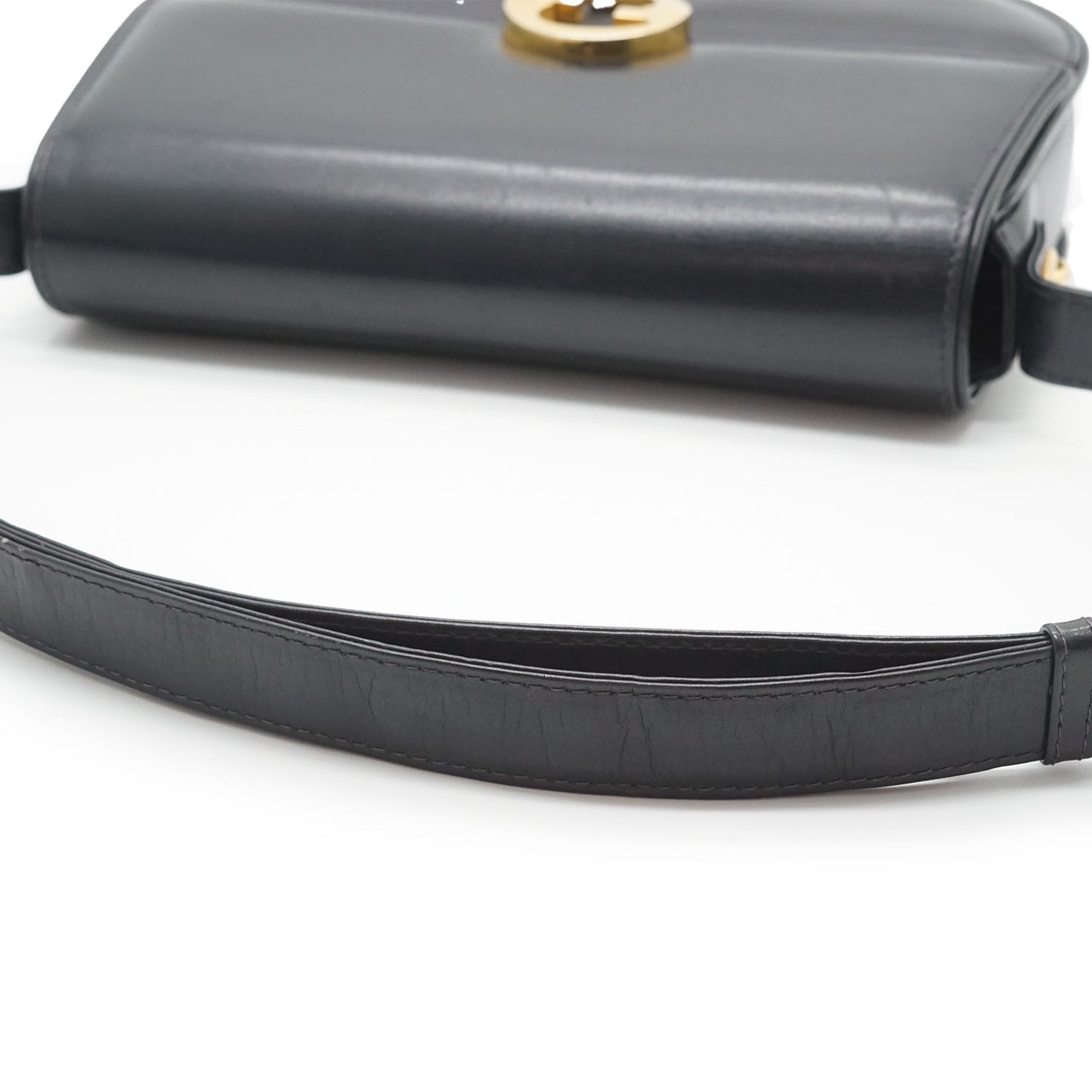 Vintage GG Clasp Shoulder Bag