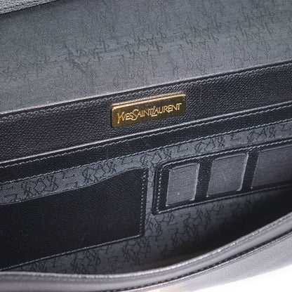 Lock Square Clutch Bag