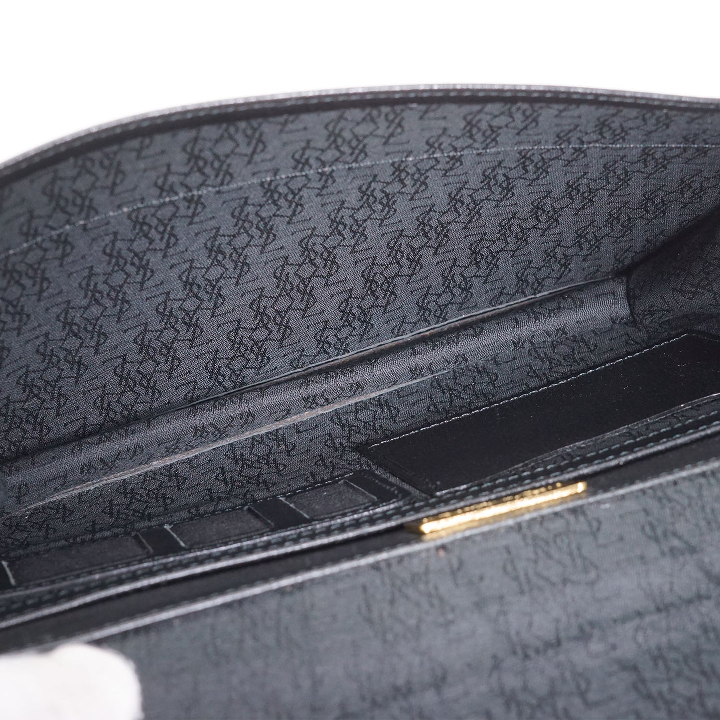 Lock Square Clutch Bag