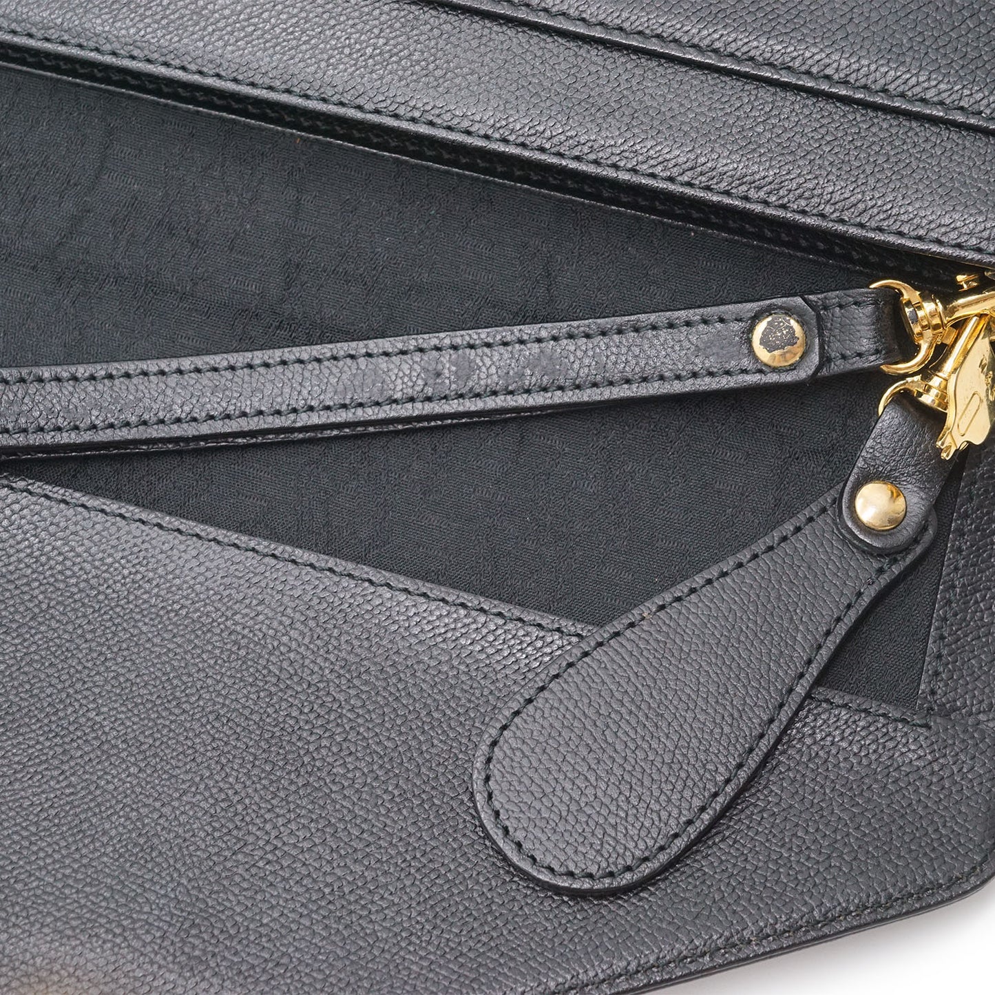 Lock Square Clutch Bag