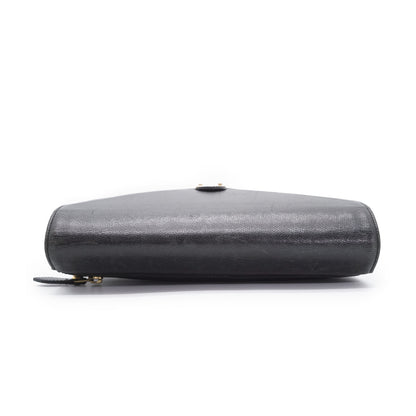 Lock Square Clutch Bag