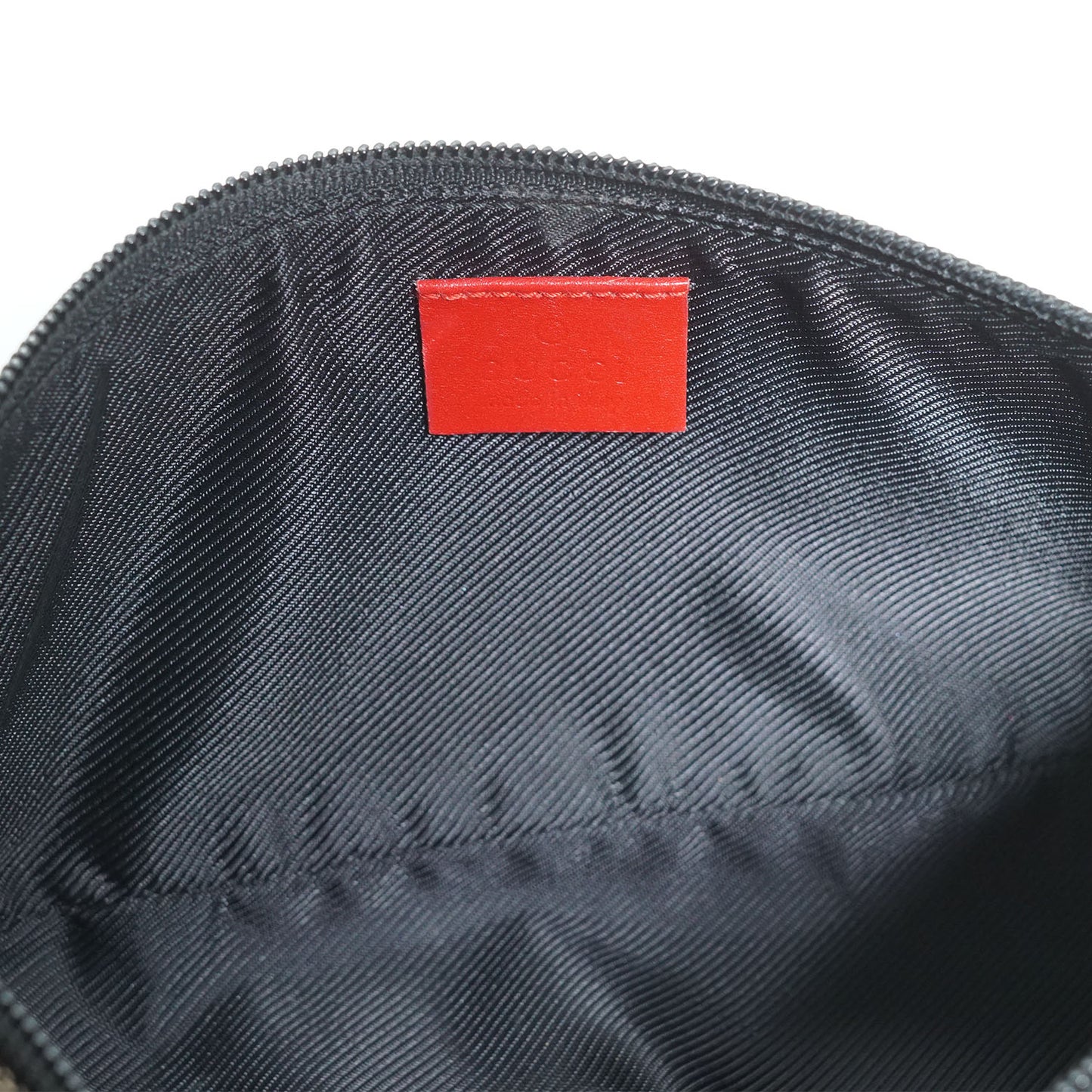 GG Canvas Boat Pochette