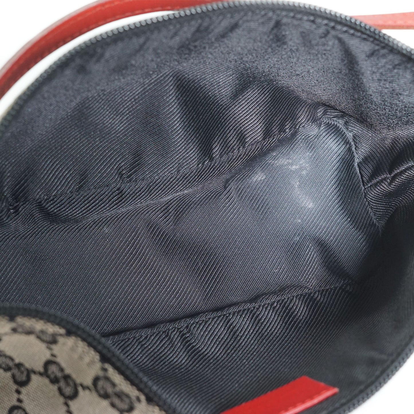 GG Canvas Boat Pochette