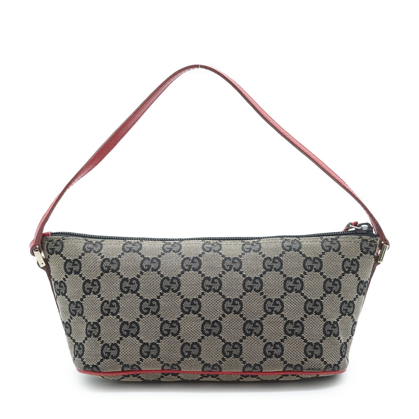 GG Canvas Boat Pochette