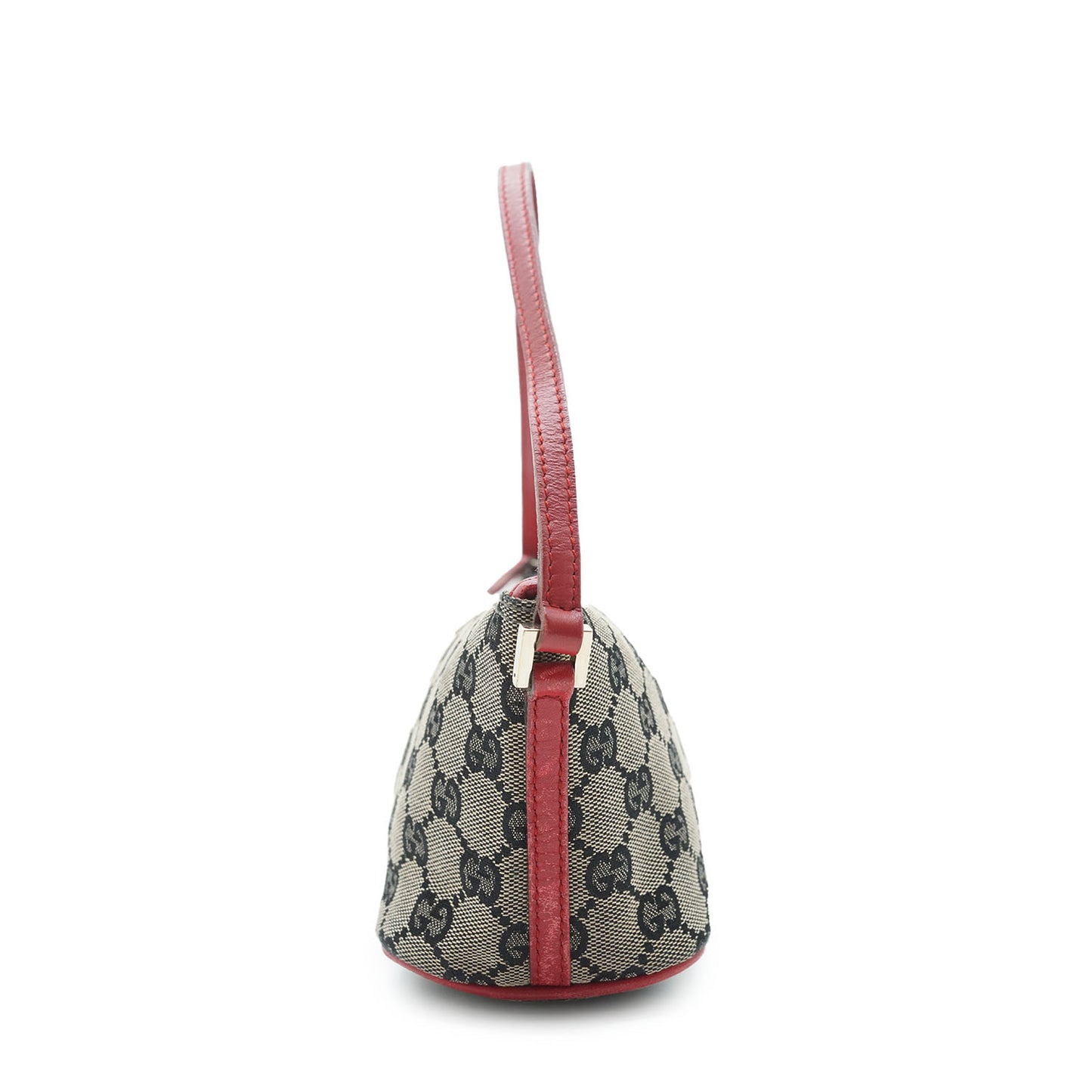 GG Canvas Boat Pochette