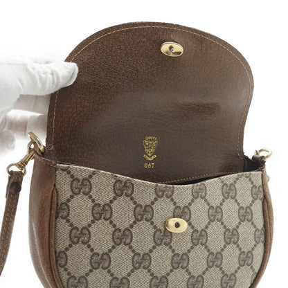 GG Supreme Coated Canvas Mini Rounded Crossbody Bag