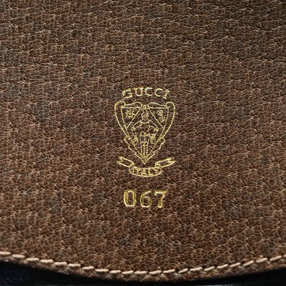 GG Supreme Coated Canvas Mini Rounded Crossbody Bag