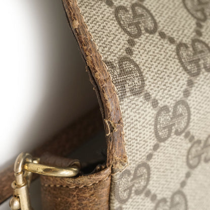 GG Supreme Coated Canvas Mini Rounded Crossbody Bag