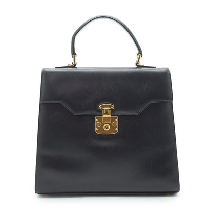 Vintage Trapeze Box Top Handle Bag