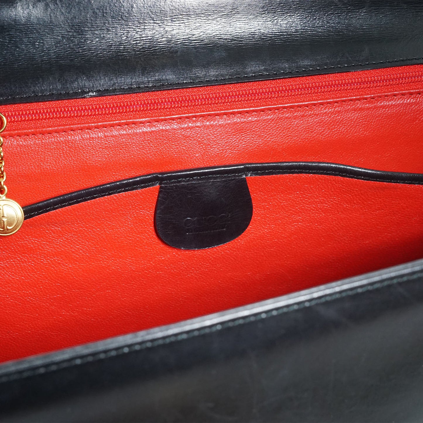 Vintage Trapeze Box Top Handle Bag