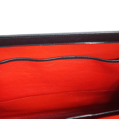 Vintage Trapeze Box Top Handle Bag