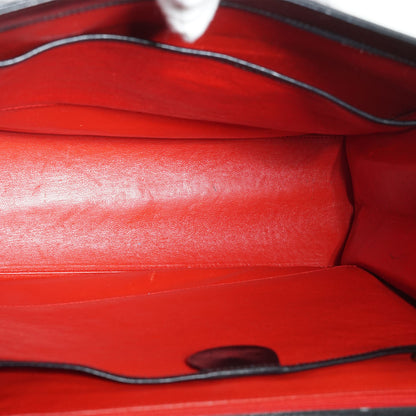 Vintage Trapeze Box Top Handle Bag