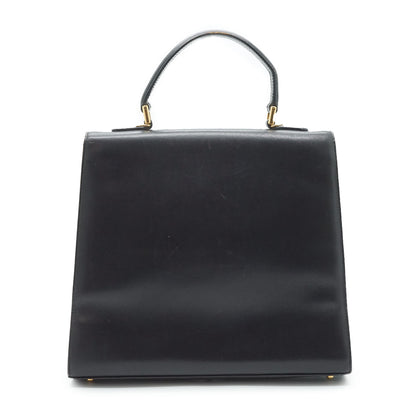 Vintage Trapeze Box Top Handle Bag