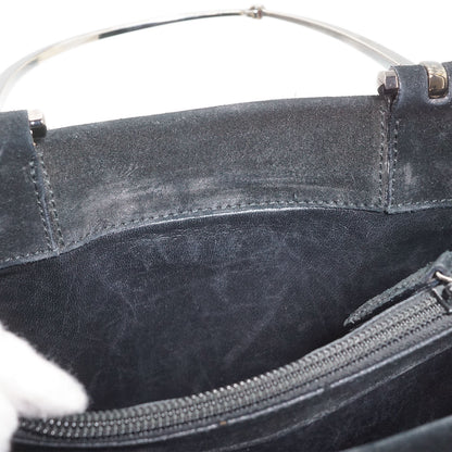 Mini Suede Square Tote