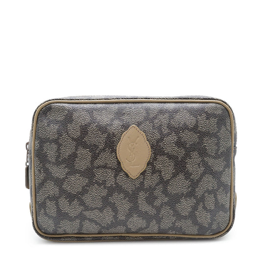 Vintage YSL Giraffe Print Clutch