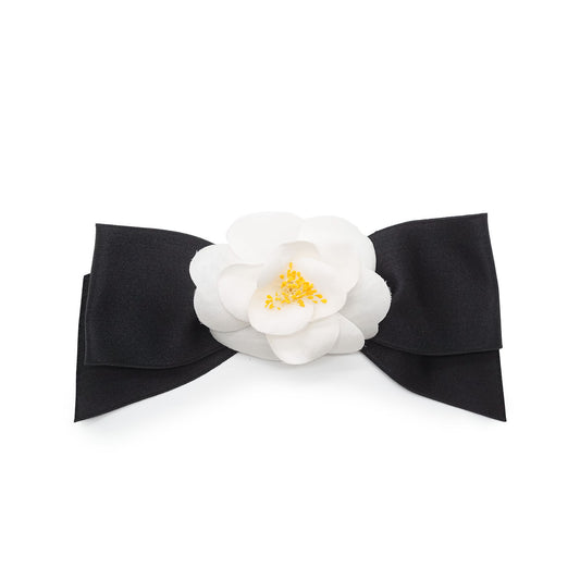 Camellia Corsage Maxi Ribbon Brooch