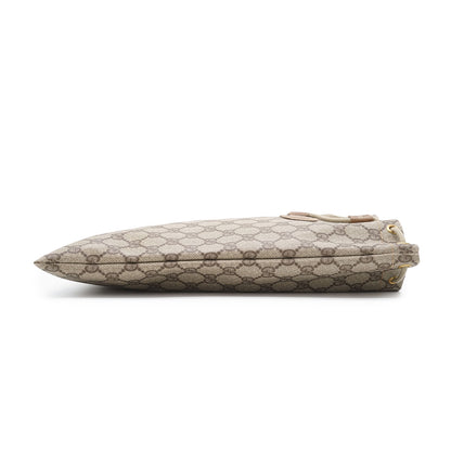 GG Supreme Coated Canvas Drawstring Vertical Pouch