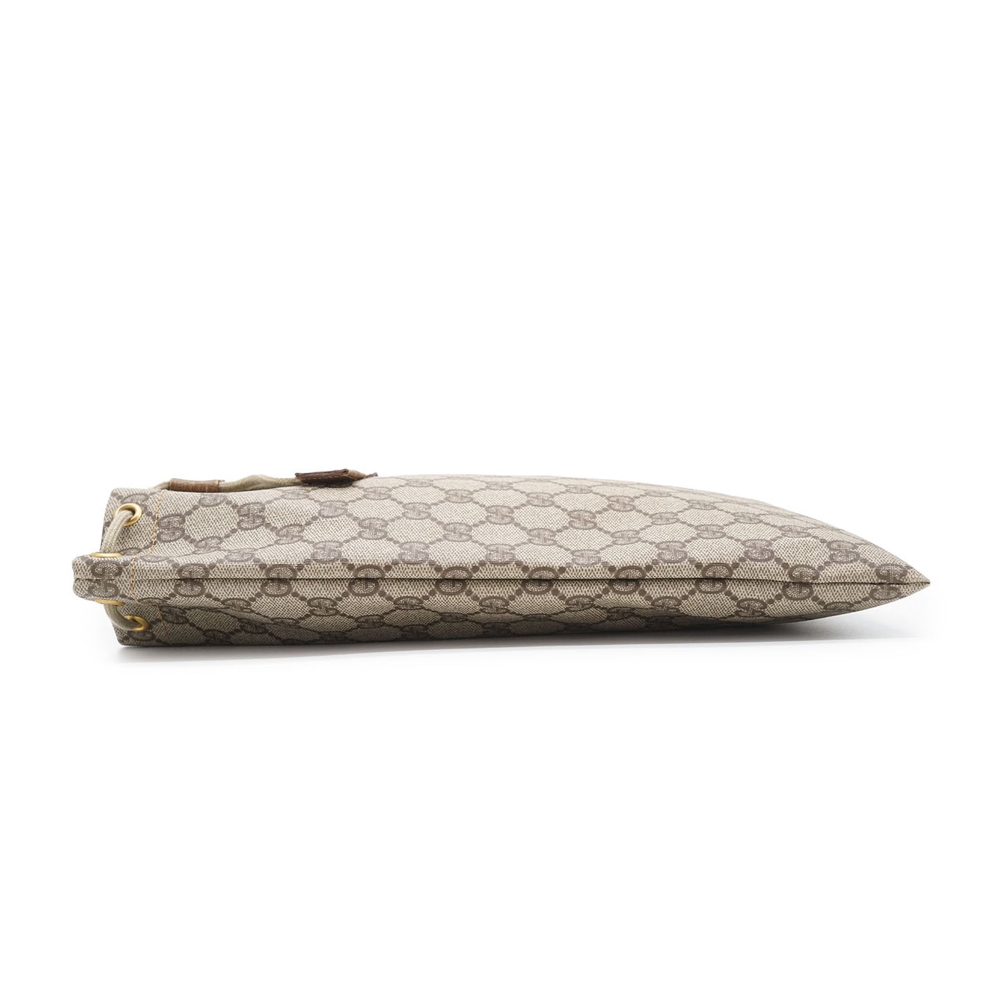 GG Supreme Coated Canvas Drawstring Vertical Pouch