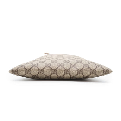 GG Supreme Coated Canvas Drawstring Vertical Pouch