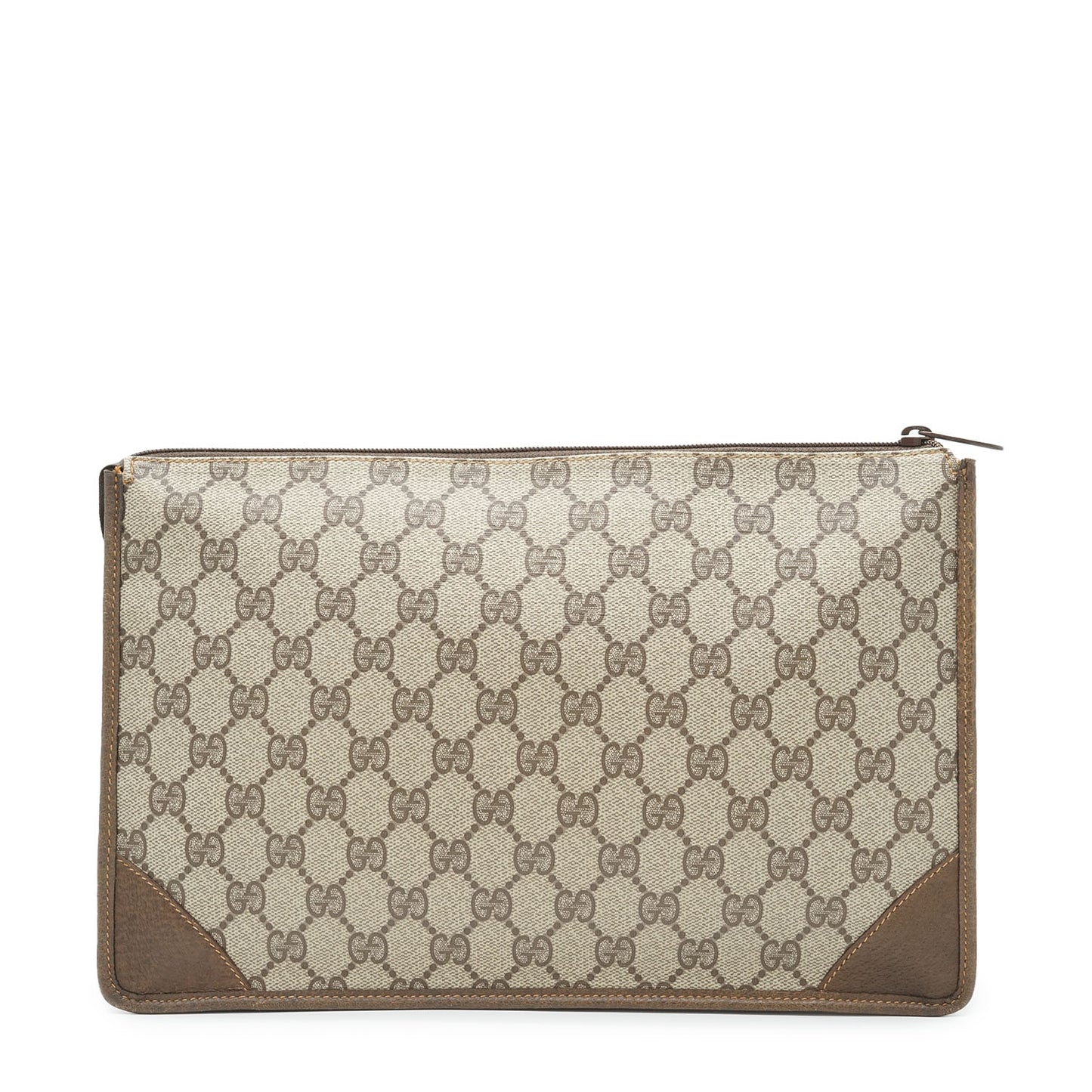 Vintage GG Supreme Coated Canvas Ophidia Clutch