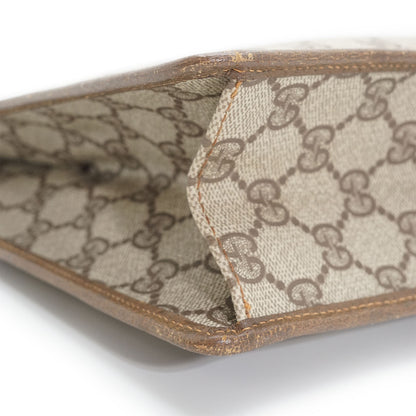 Vintage GG Supreme Coated Canvas Ophidia Clutch