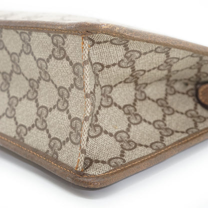 Vintage GG Supreme Coated Canvas Ophidia Clutch