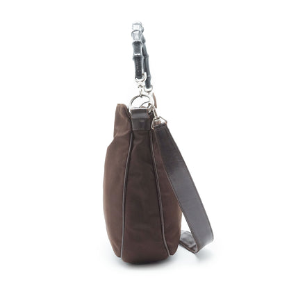 Bamboo 2way Nylon Shoulder Bag