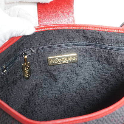 YSL Vintage Vertical Multi Pocket Shoulder Bag
