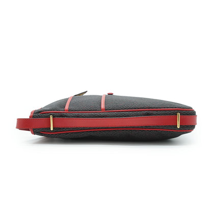 YSL Vintage Vertical Multi Pocket Shoulder Bag
