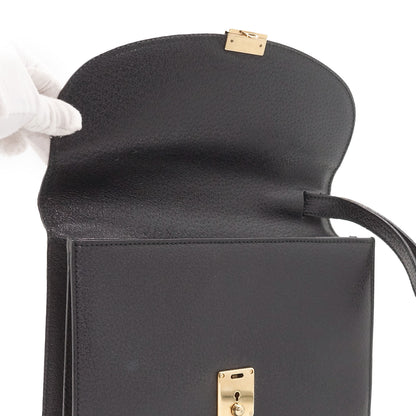 Vintage Lock Clutch Bag