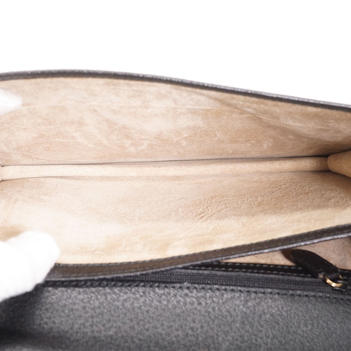 Vintage Lock Clutch Bag