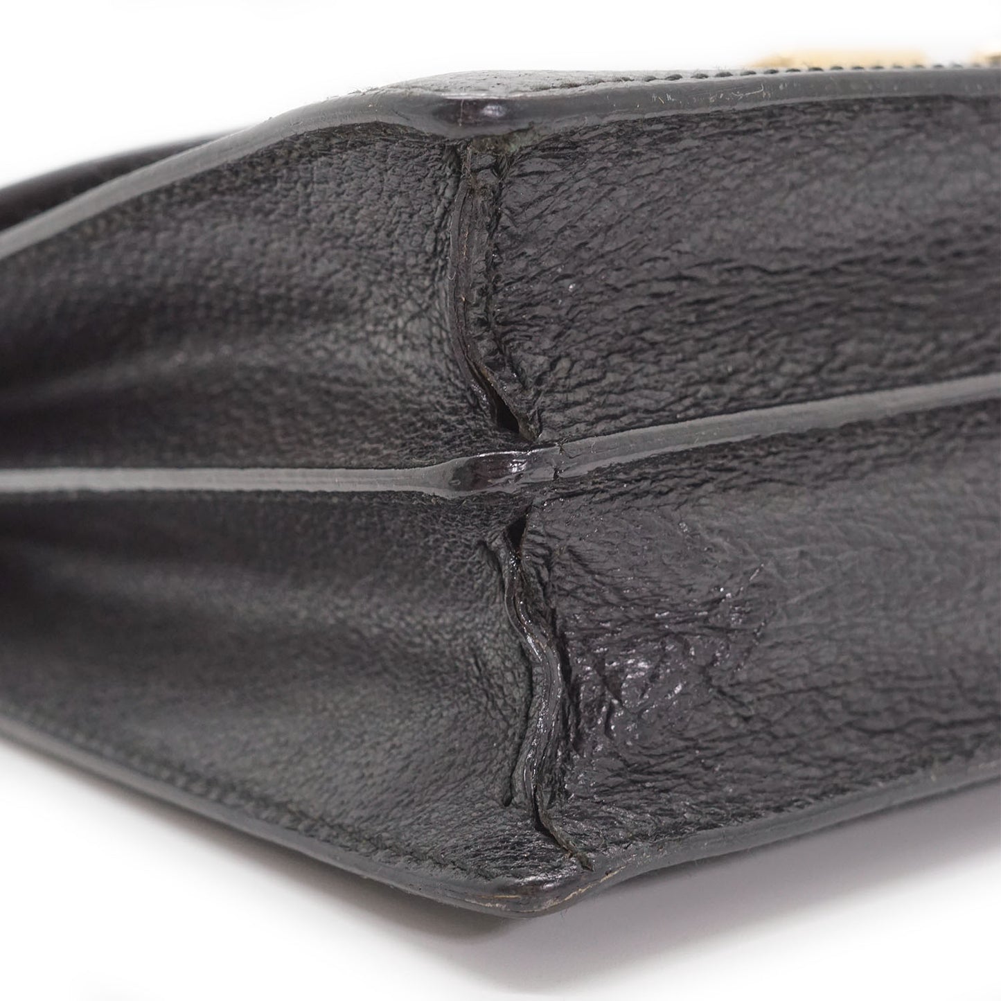 Vintage Lock Clutch Bag