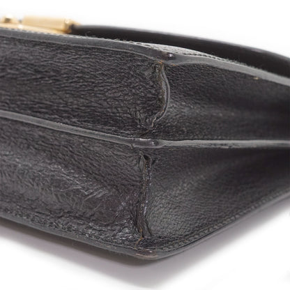 Vintage Lock Clutch Bag