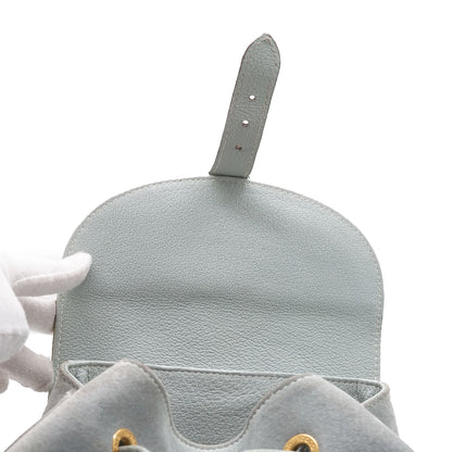 Vintage Bamboo Suede Backpack GM