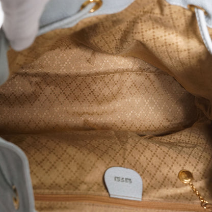 Vintage Bamboo Suede Backpack GM