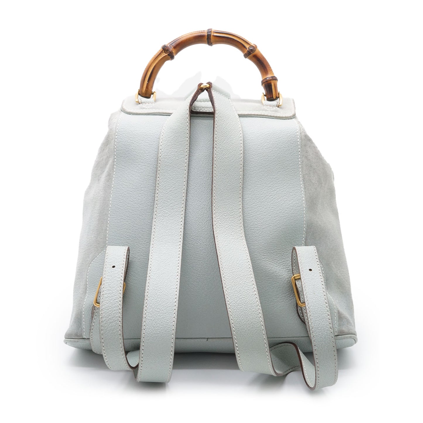 Vintage Bamboo Suede Backpack GM