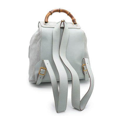 Vintage Bamboo Suede Backpack GM