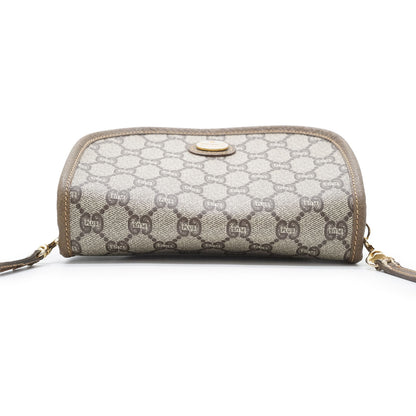 GG Supreme Gucci Plus Vintage Coated Canvas Mini Crossbody Bag