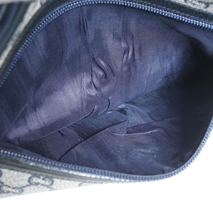 GG Supreme Gucci Plus Vintage Coated Canvas Pouch