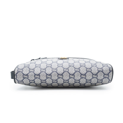 GG Supreme Gucci Plus Vintage Coated Canvas Pouch