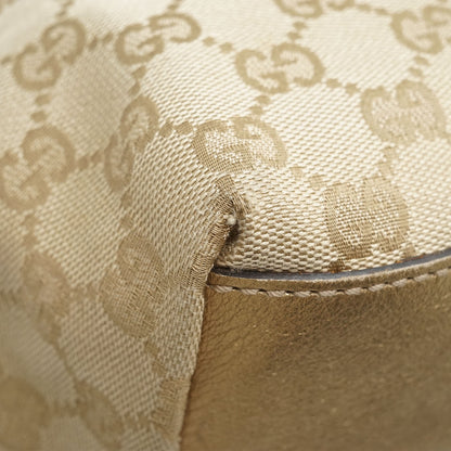 GG Canvas Metallic Mini Trapeze Tote